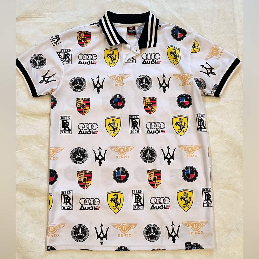 Screenshot Graphic Polo Shirt size L for men’s